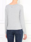Джемпер из хлопка с аппликацией Armani Jeans  –  Модель Верх-Низ1