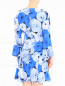 Платье из шелка с цветочным узором Moschino Cheap&Chic  –  Модель Верх-Низ1