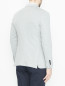 Трикотажный пиджак на пуговицах с карманами LARDINI  –  МодельВерхНиз2