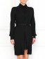 Платье на пуговицах с ремнем Jean Paul Gaultier  –  Модель Верх-Низ