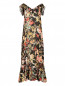 Платье-макси с цветочным узором I'M Isola Marras  –  Общий вид