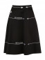 Шерстяная юбка с узором Moschino Couture  –  Общий вид