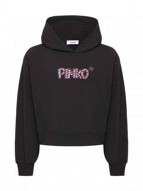Толстовка с капюшоном и логотипом Pinko - Общий вид