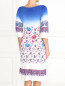 Трикотажное платье с узором Etro  –  Модель Верх-Низ1