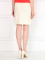 Трикотажная юбка из шерсти и кашемира с накладными карманами Aimo Richly  –  Модель Верх-Низ1