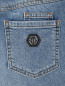 Прямые джинсы с разрезами Philipp Plein  –  Деталь