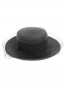 Шляпа из соломы с декоративной сеткой Federica Moretti  –  Обтравка2
