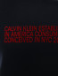 Топ из хлопка с узором Calvin Klein 205W39NYC  –  Деталь