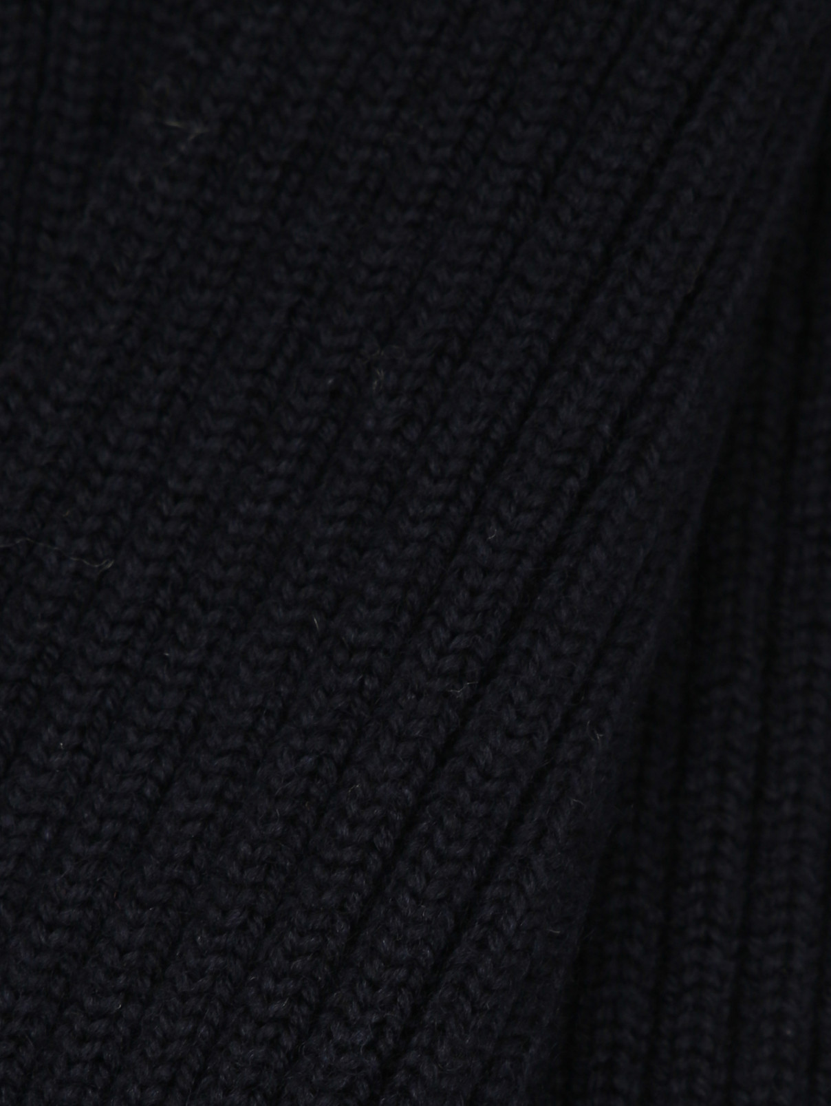 Шерстяной шарф с аппликацией Dolce & Gabbana  –  Деталь  – Цвет:  Синий