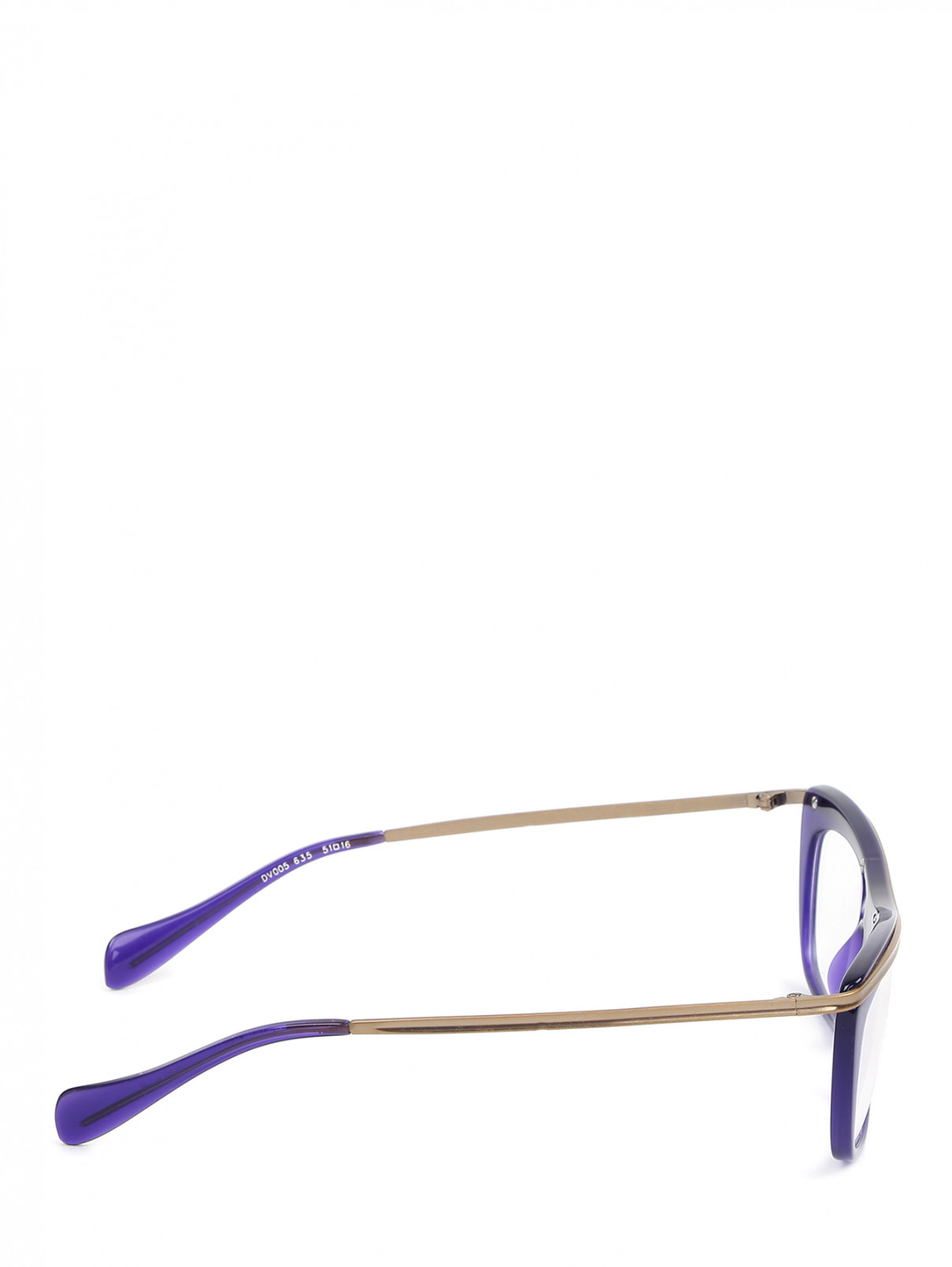 Оправа для очков с металлической отделкой Face a Face  –  Обтравка2  – Цвет:  Фиолетовый
