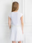Платье с юбкой с эффектом-плиссэ MiMiSol  –  Модель Верх-Низ1