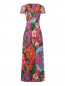 Платье с ярким цветочным узором TWINSET  –  Общий вид