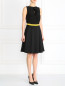 Шерстяная юбка с узором на поясе Moschino Couture  –  Модель Общий вид