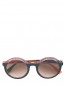 Солнцезащитные очки в оправе из пластика декорированные блестками Jimmy Choo  –  Общий вид