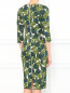 Платье-миди с растительным узором Antonio Berardi  –  Модель Верх-Низ1