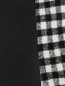 Однобортный жакет из смесовой шерсти с узором "клетка" Max Mara  –  Деталь2