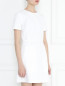 Платье из хлопка с накладными карманами Calvin Klein  –  МодельВерхНиз