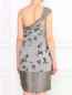 Мини-платье из шелка с цветочным узором Antonio Marras  –  Модель Верх-Низ1