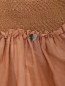 Блуза из хлопка и шелка с коротким рукавом TWINSET  –  Деталь1