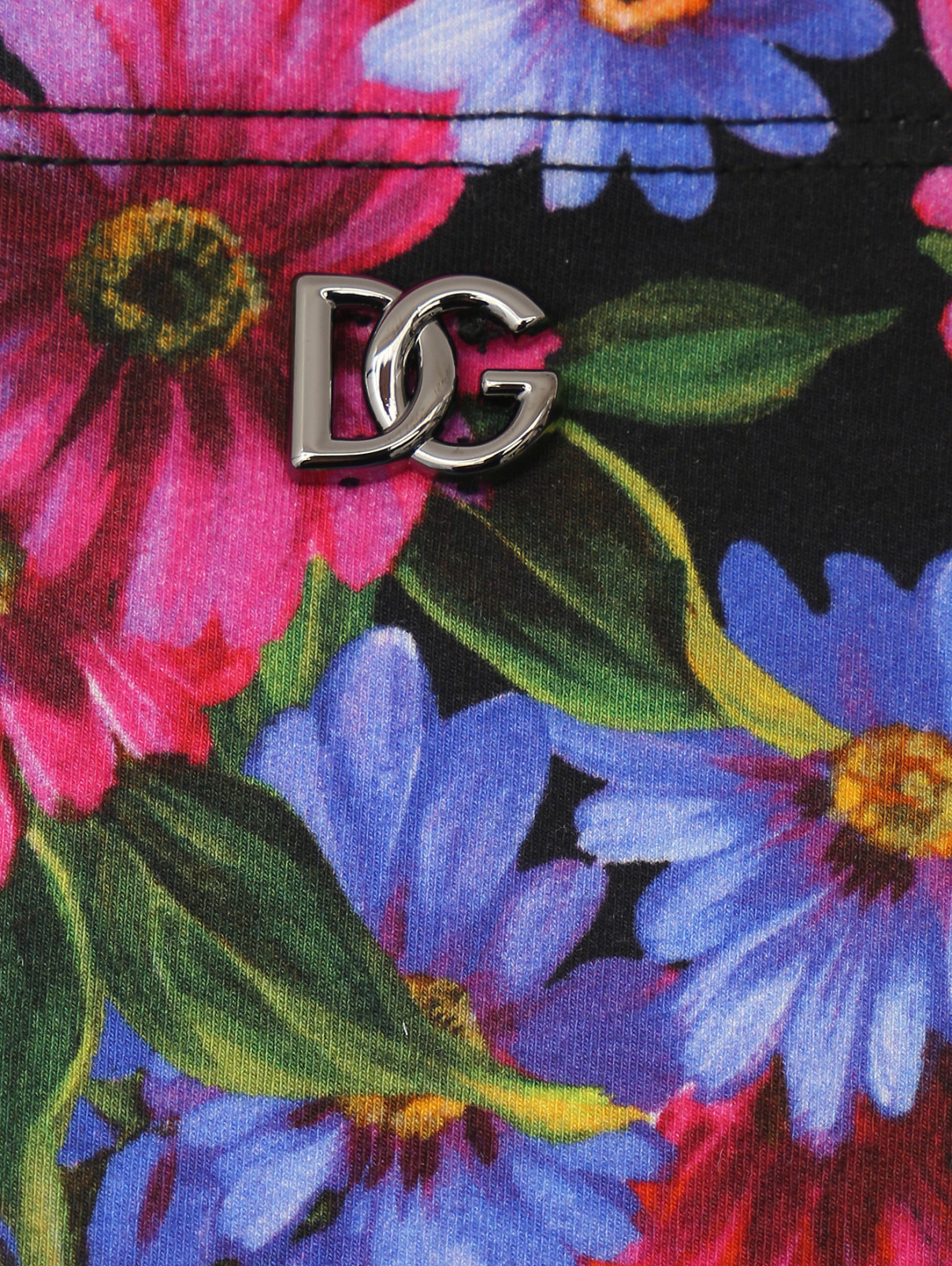 Длинные перчатки с узором Dolce & Gabbana  –  Деталь1  – Цвет:  Узор