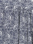 Юбка-макси из шелка с узором Paul&Joe  –  Деталь