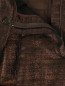 Укороченные брюки из шерсти и шелка с добавлением люрекса Etro  –  Деталь1