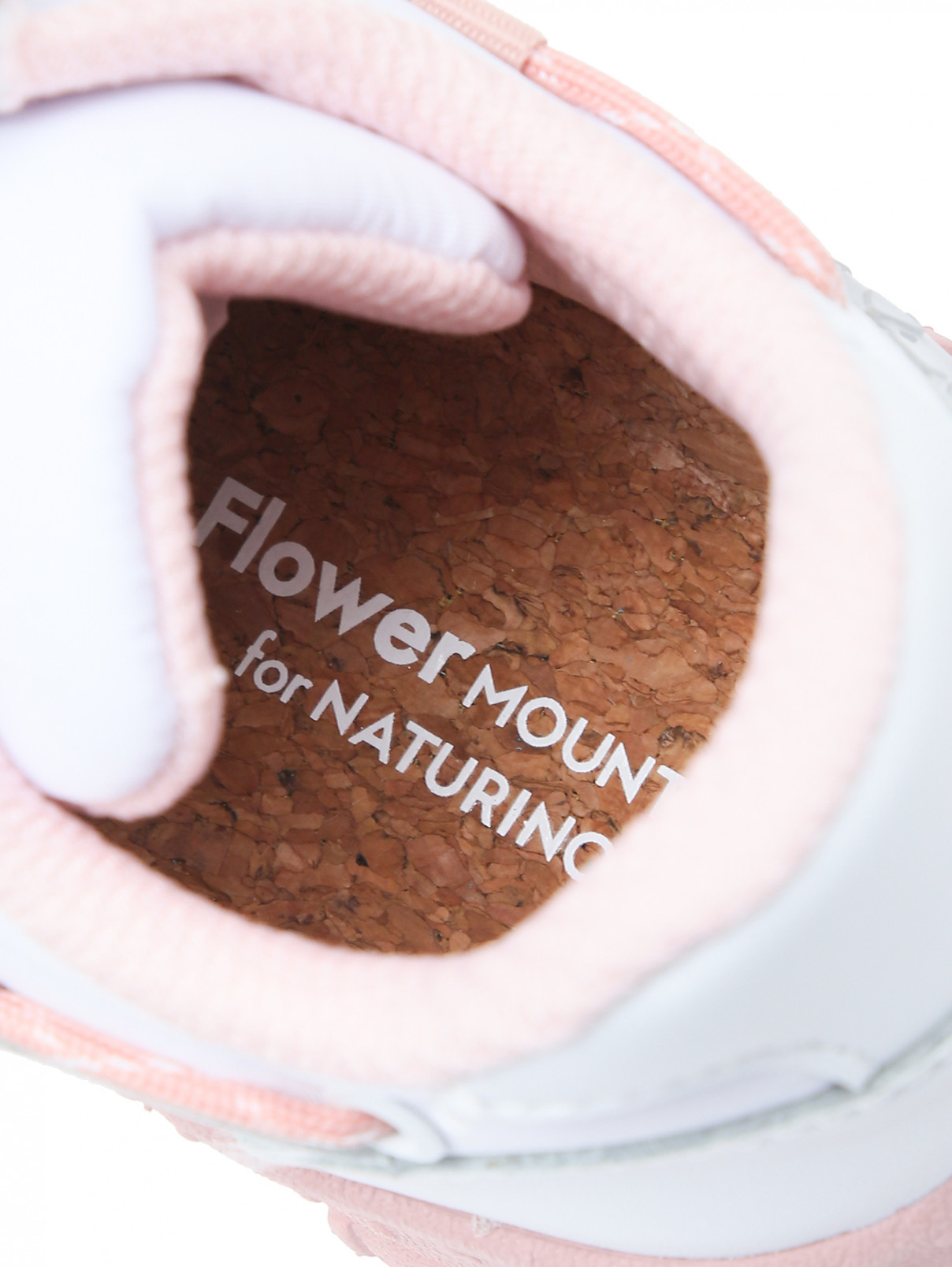 Кроссовки на шнуровке с перфорацией Naturino  –  Деталь  – Цвет:  Белый