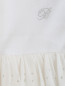 Платье с шелковыми рюшами Blumarine baby  –  Деталь