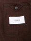 Пиджак из шерсти LARDINI  –  Деталь2