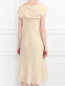 Платье из льна с драпировкой Alberta Ferretti  –  Модель Верх-Низ1