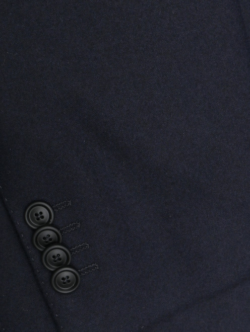 Пиджак из смешанной шерсти с карманами - Деталь1