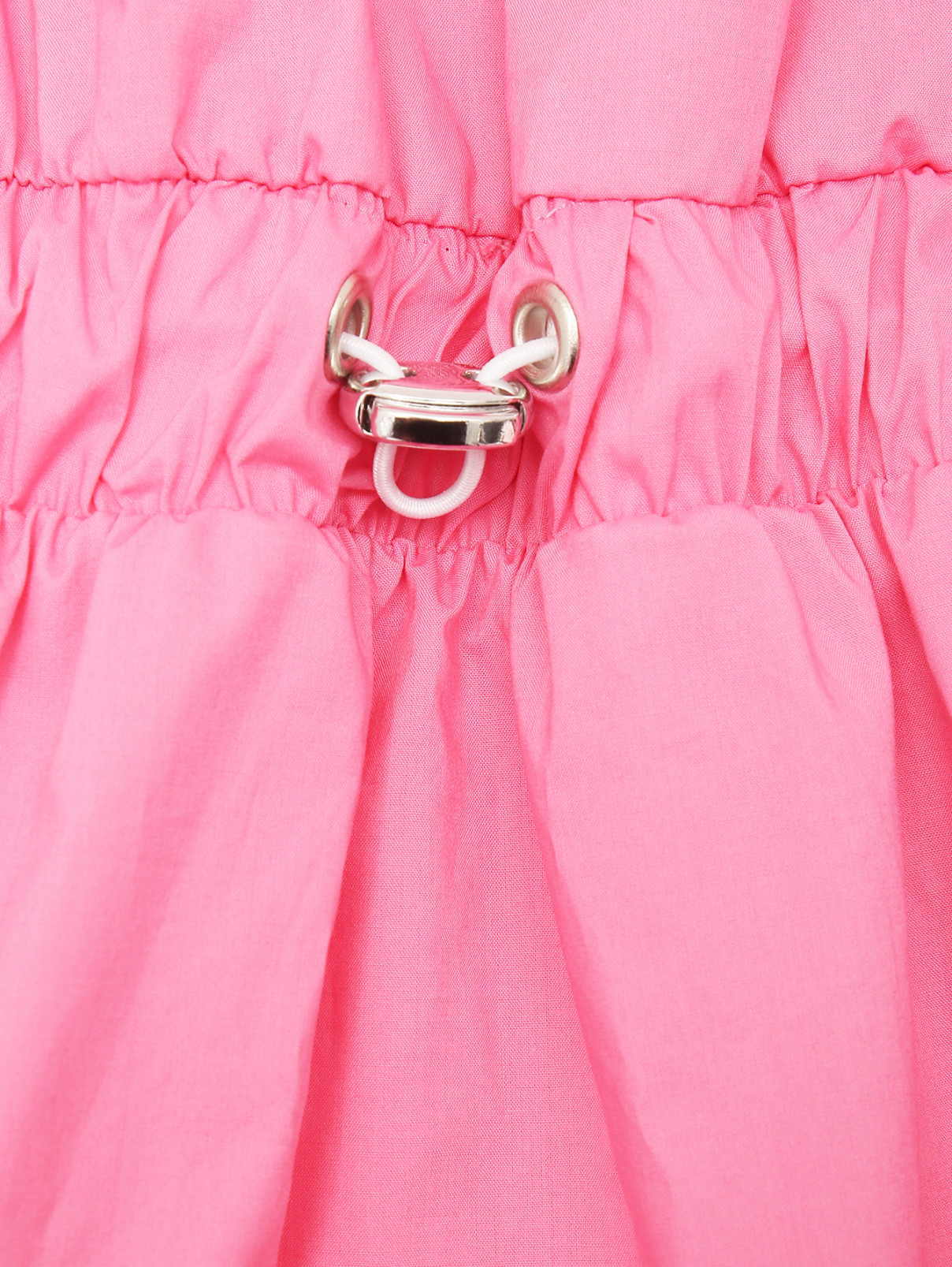 Платье из хлопка на резинке Iceberg  –  Деталь1  – Цвет:  Розовый