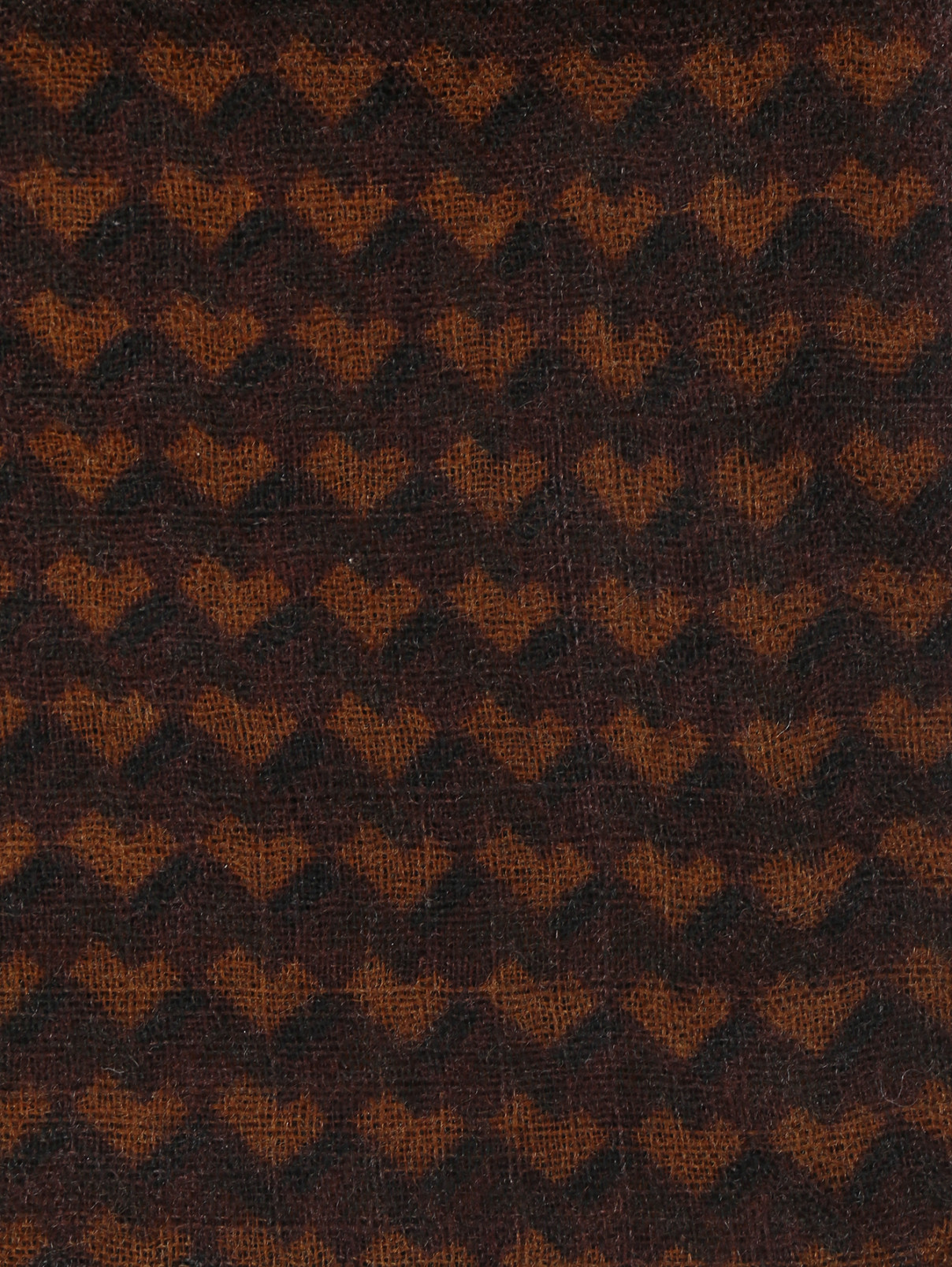 Платок из шерсти с узором LARDINI  –  Деталь1  – Цвет:  Узор