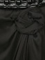 Шелковая мини-юбка с декорированным кожаным поясом Philosophy di Alberta Ferretti  –  Деталь1