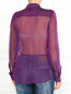 Блуза из прозрачного шелка Jean Paul Gaultier  –  Модель Верх-Низ1