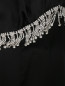Платье из шелка, декорированное кристаллами Shrimps  –  Деталь