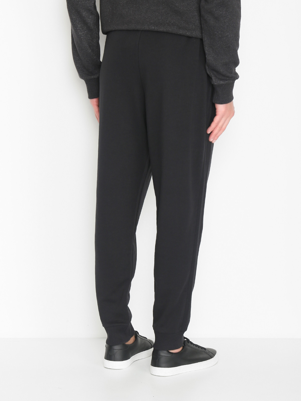 Трикотажные брюки на резинке Adidas Originals  –  МодельВерхНиз