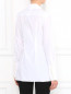 Блуза из хлопка с декоративной отделкой Sportmax  –  Модель Верх-Низ1