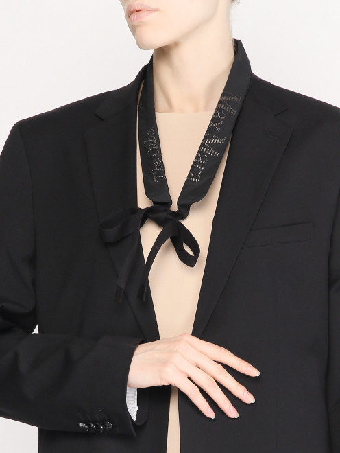 Воротник с отделкой из страз Max Mara - МодельОбщийВид