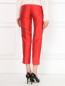 Укороченные брюки прямого силуэта из шелка Jean Paul Gaultier  –  Модель Верх-Низ1