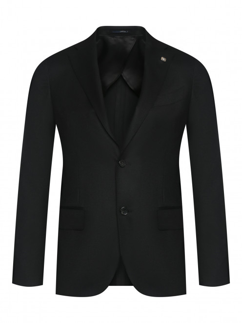 Однобортный пиджак из шерсти с карманами LARDINI - Общий вид