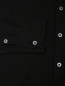 Трикотажная рубашка из хлопка на пуговицах LARDINI  –  Деталь