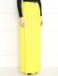 Плиссированная юбка-макси с металлической фурнитурой Versace Collection  –  Модель Верх-Низ