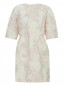 Платье-мини из шелка с узором Giambattista Valli  –  Общий вид