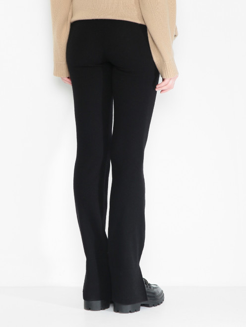 Трикотажные брюки на резинке - МодельВерхНиз1
