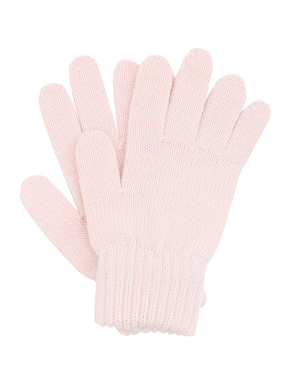 Перчатки из шерсти мериноса Catya  –  Общий вид  – Цвет:  Розовый