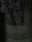 Кардиган из смешанной шерсти крупной вязки на поясе L'Autre Chose  –  Деталь