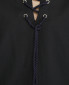 Хлопковая блуза с бахромой Merсi  –  Деталь