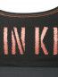 Кроп-топ с узором и контрастной отделкой Calvin Klein  –  Деталь
