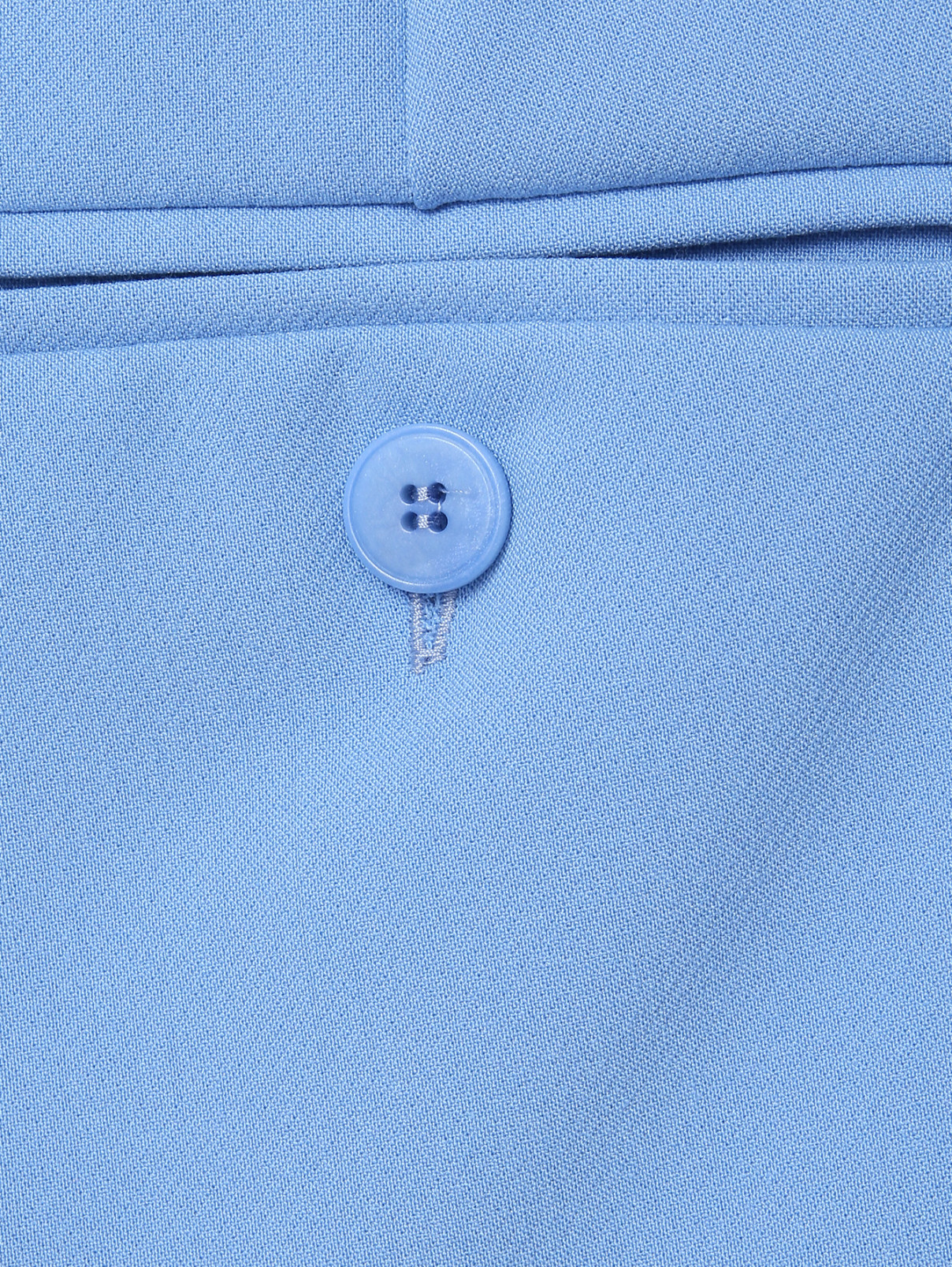 Укороченные брюки с карманами Weekend Max Mara  –  Деталь  – Цвет:  Синий